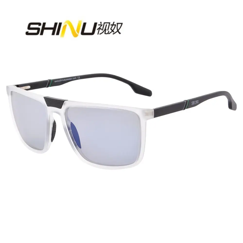 SHINU brand Polarized Sunglasses Men sunglasses designer luxury 2025 tr90 glasses polarized uv 400 lenses