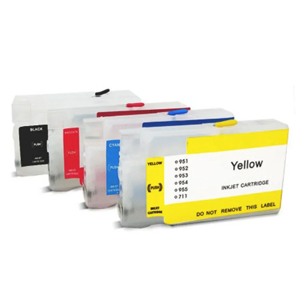 Refill Ink Cartridge Without Chip For HP 952 953 954 955 Office Jet 7730 7740 8210 8710 8715 8720 8725 8728 8730 8740 Printer