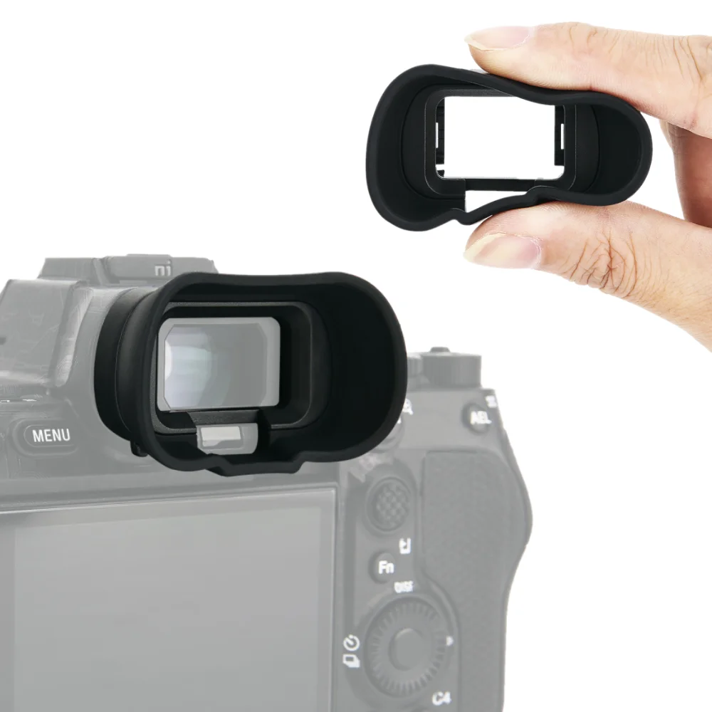 Długi aparat Eyecup okular wizjer Protector wymiana części zamiennych do Sony A1 Alpha 1 ILCE-1 zastępuje FDA-EP19 muszla oczna