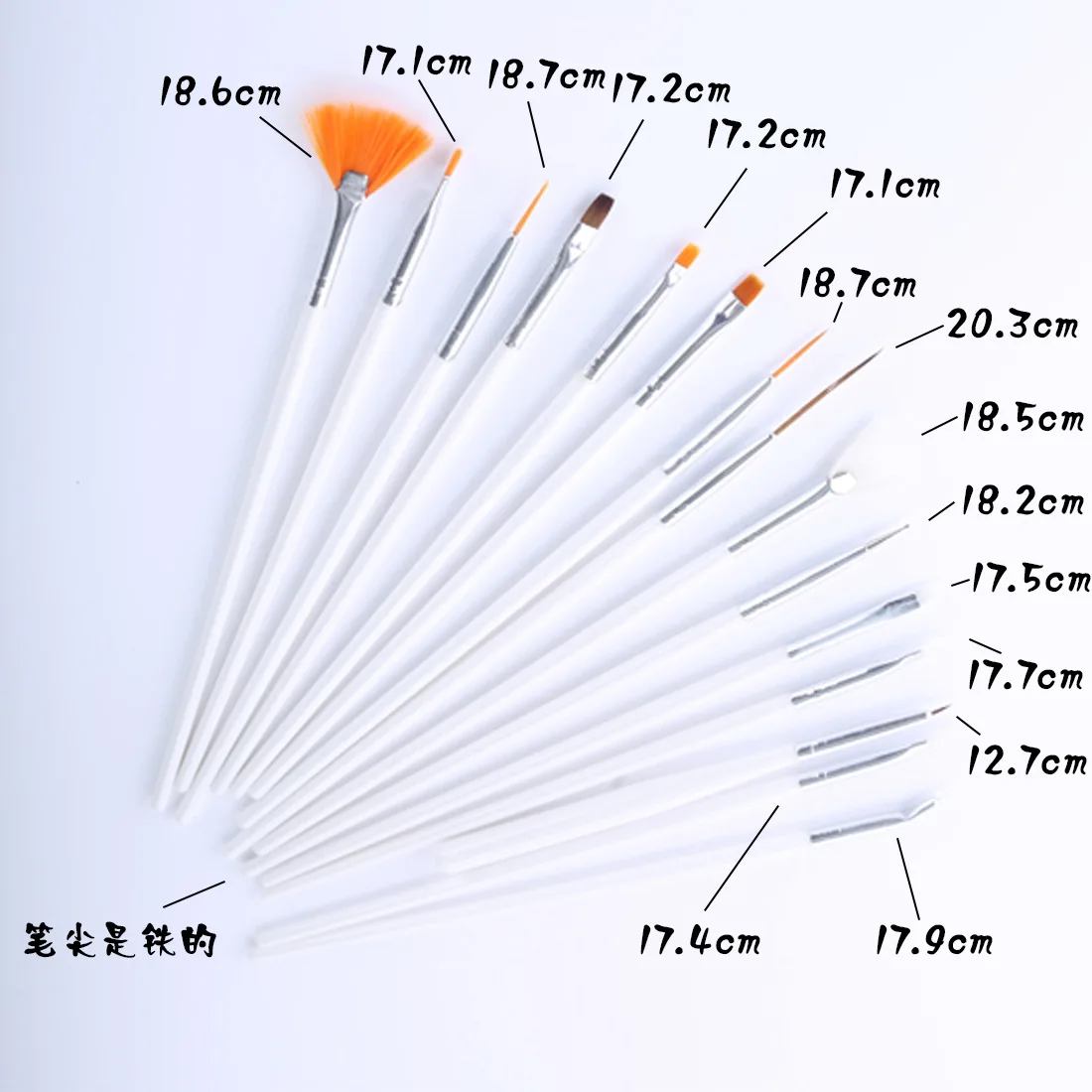 15pcs/set Cake Brushes Fondant Decorating Tools Painting Brush Sugarcraft Baking Pastry Tools Kitchen Accessories Pen Tools K711