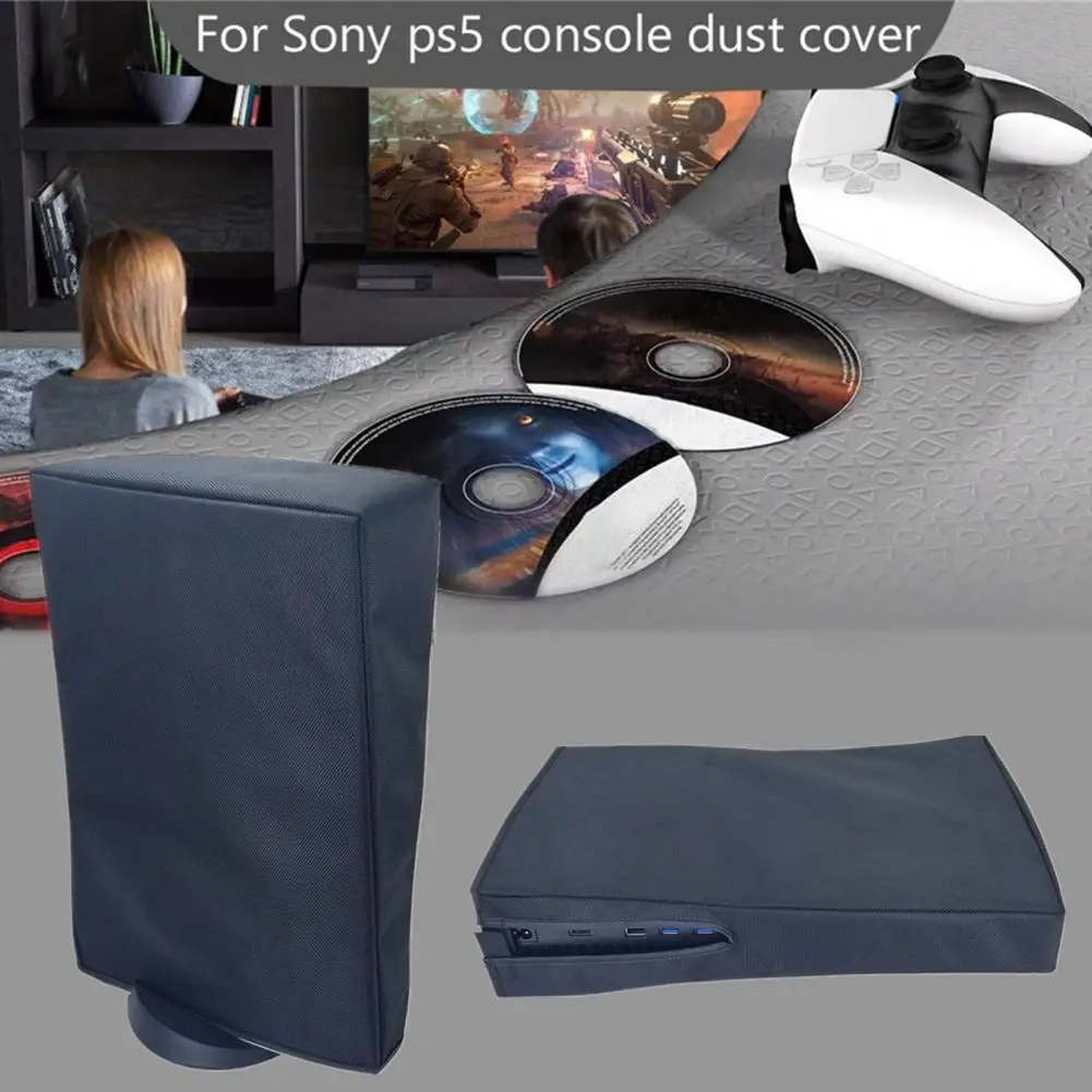 For PS5 Dust Proof Cover Sleeve Guard Case Shock proof Wear resistant Game Console Dust Guard