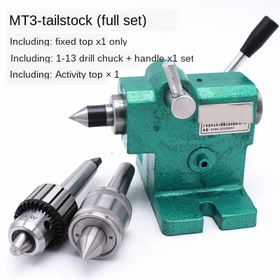 

Small lathe tailstock assembly woodworking simple fast retractable beads machine DIY thimble activity top spindle tail