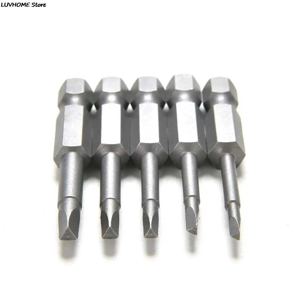 5Pcs/Set Anti Slip Magnetic Triangle Head Screwdriver Bit 1/4\