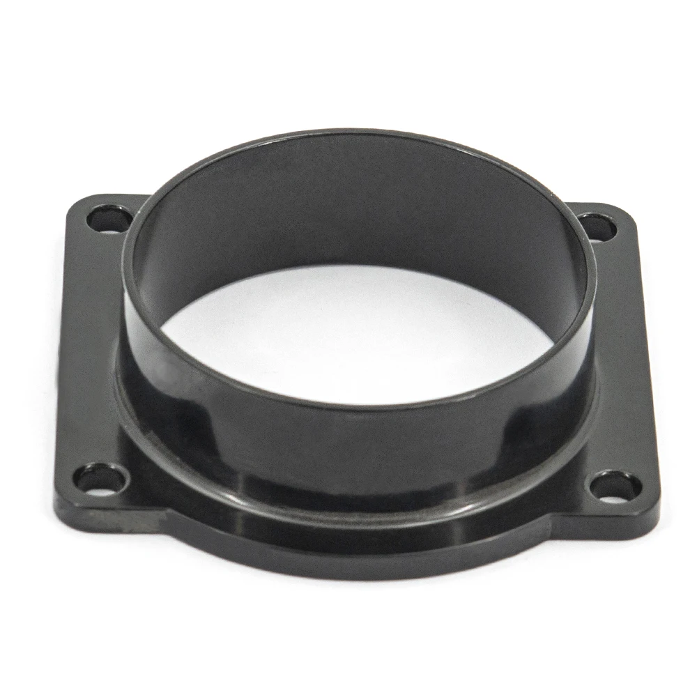 Mass Air Flow Sensor Intake Adapter Duct Mounting Plate Aluminum ADMP-02