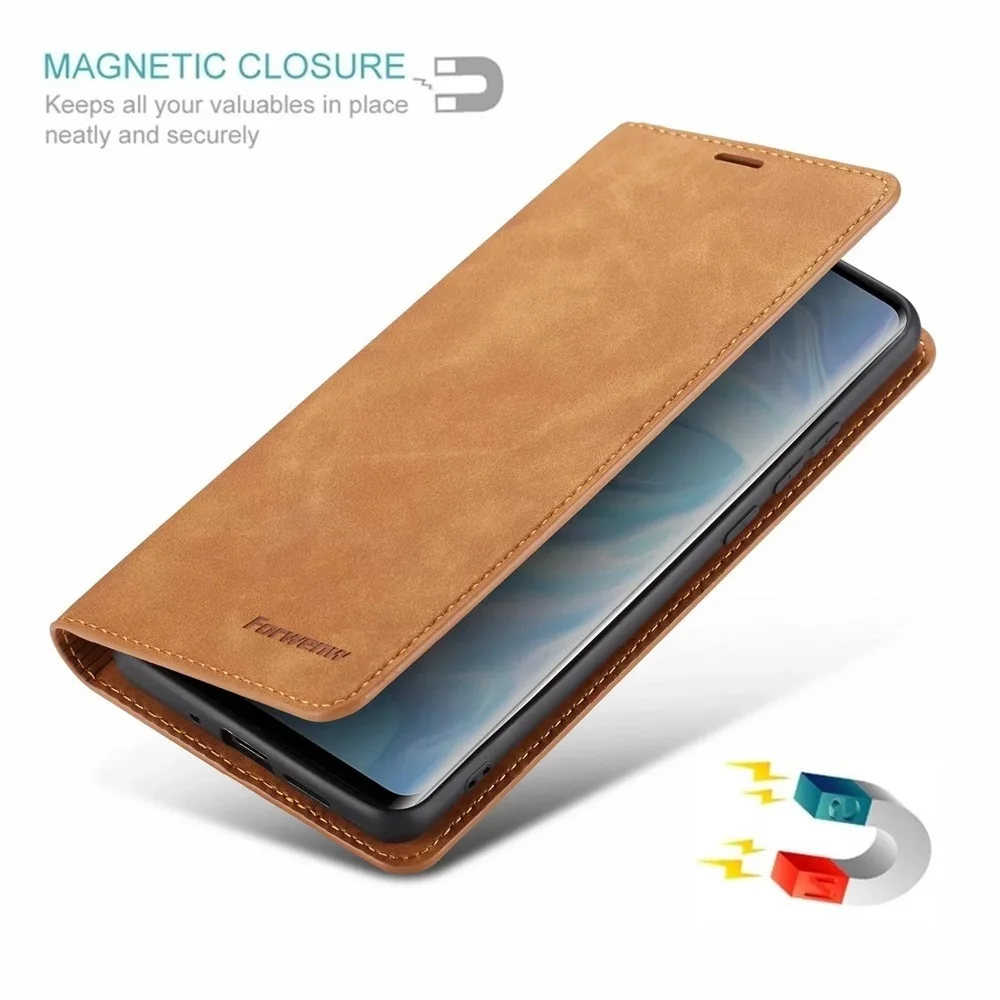 Ultra Slim Matte Leather Flip Cover Wallet Phone Bag Case for Huawei P40 P30 P20 Pro Lite Mate 20 30 Pro Lite P Smart Plus 2019