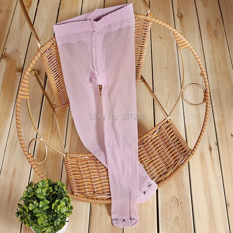 Neue Sommer Ultra-Dünne Kinder Baby Mädchen Strumpfhosen Transparente Niedliche Katzenmuster Strumpfhose Kinderstrümpfe für Baby Mädchen – Detail 27