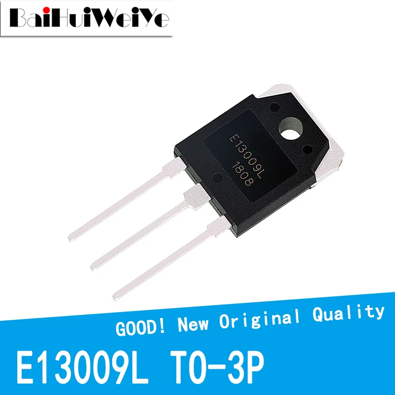 5PCS/LOT E13009L KSE13009L MJE13009 J13009 NPN 700V 12A High-Power Switching Transistor TO-3P TO-247 New Good Quality Chipset