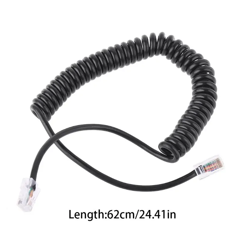 Cable de micrรณfono de altavoz RJ45 a RI45, 8 pines, para ICOM HM-98, HM-133, HM-133V, HM-133S, novedad de 2022