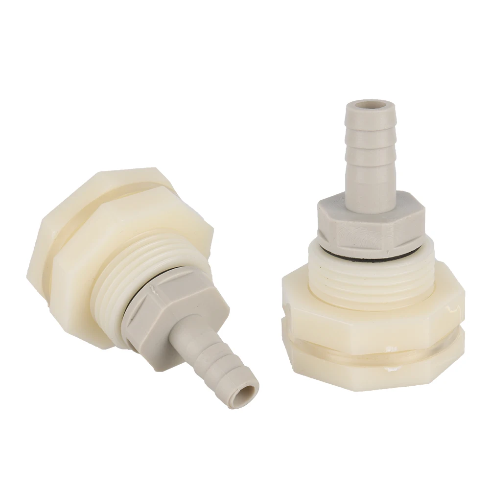 

Garden plant irrigation tool 1/2" female thread to 8/10/12mm pipe interface connector plastic water tank water pipe connector