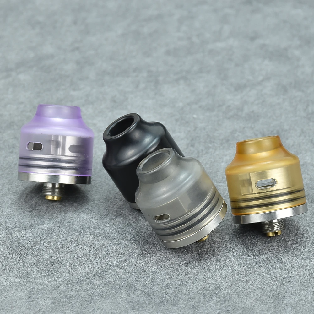 22MM WASP Nano RDA Mini Atomizer Single Coil Rebuildable Tank With BF Squonk Pin 316 ss vs Apocalypse RDA Dead Rabbit V2 BF RDA