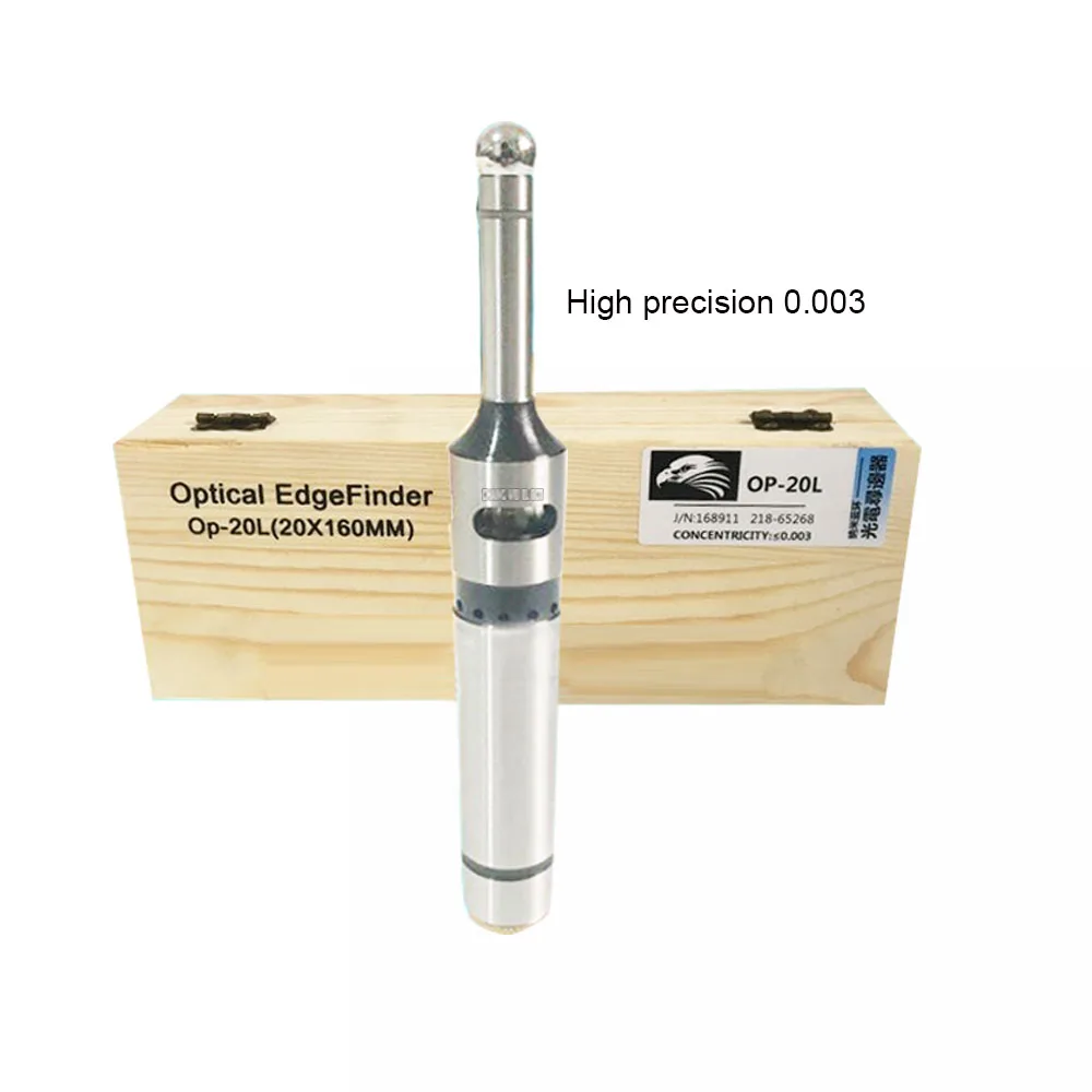 Photoelectric Edge Finder ศูนย์เครื่องจักรกล Cnc เครื่องมือการตั้งค่าเครื่องมือส่องสว่าง Buzzer ศูนย์ Rod High Precision 0.003