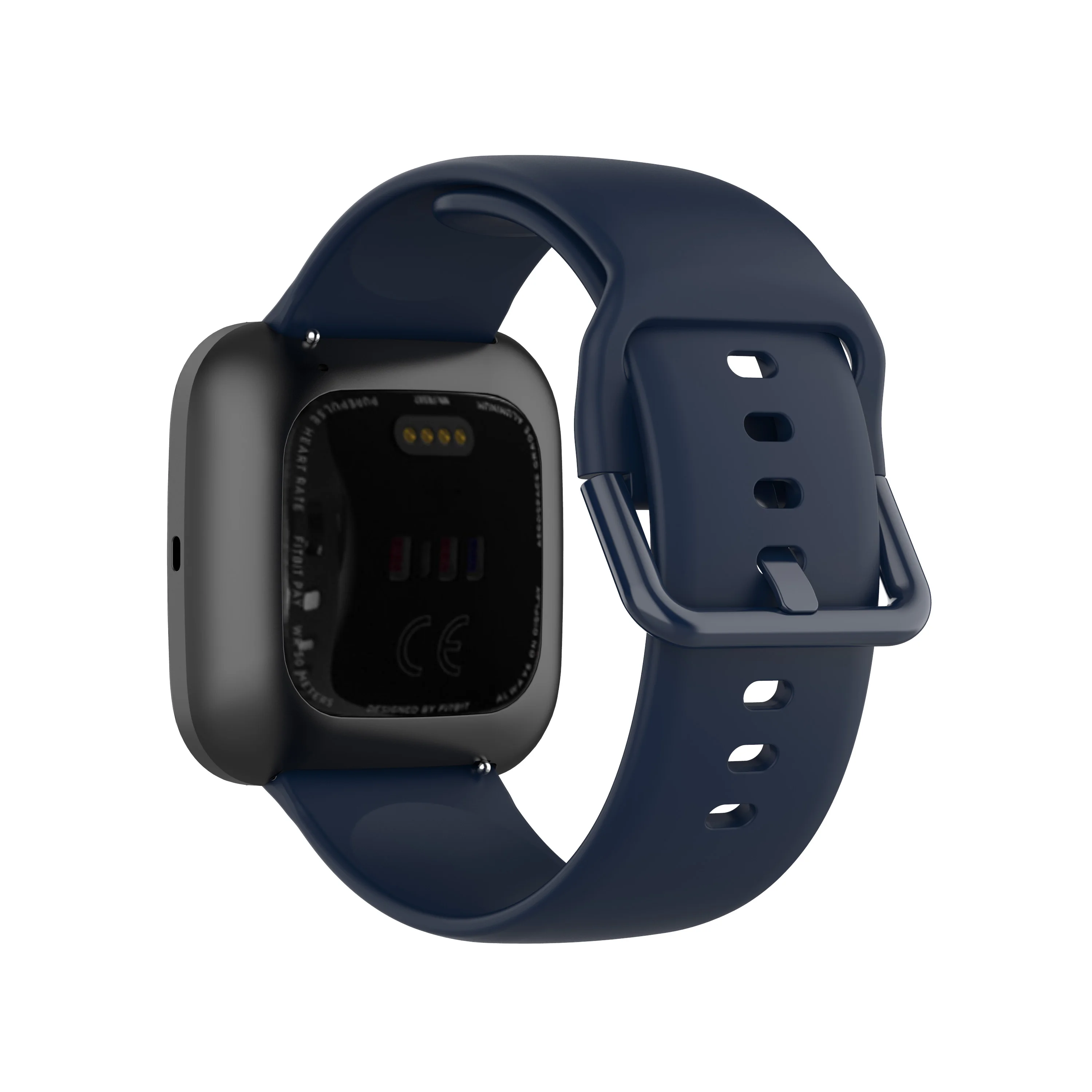 สายรัดข้อมือซิลิโคนนิ่มสำหรับ Fitbit Versa 2สายข้อมือสำรองสำหรับเล่นกีฬาสายนาฬิกาข้อมืออุปกรณ์เสริมสำหรับ Fitbit Versa / Versa Lite