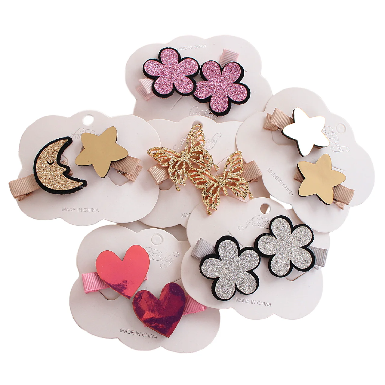 Cute Kids Girl Accessories Hair Pin Girl Flower Hair Clips