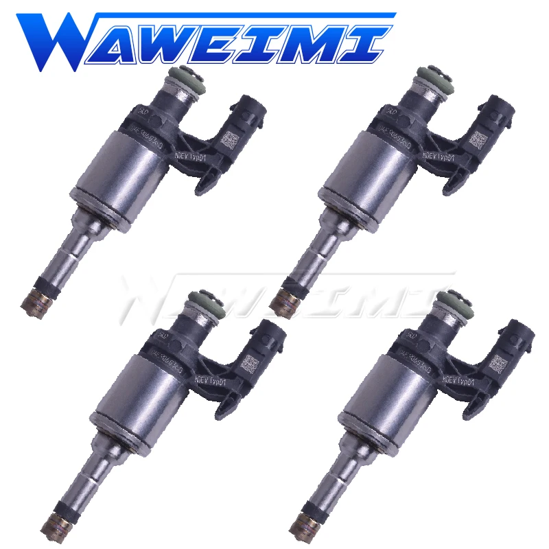 

WAWEIMI 4x Fuel Injector Nozzle Valve 04E906036Q For AUDI A1 A3 SKODA YETI FABIA VW JETTA BEETLE L4 V8