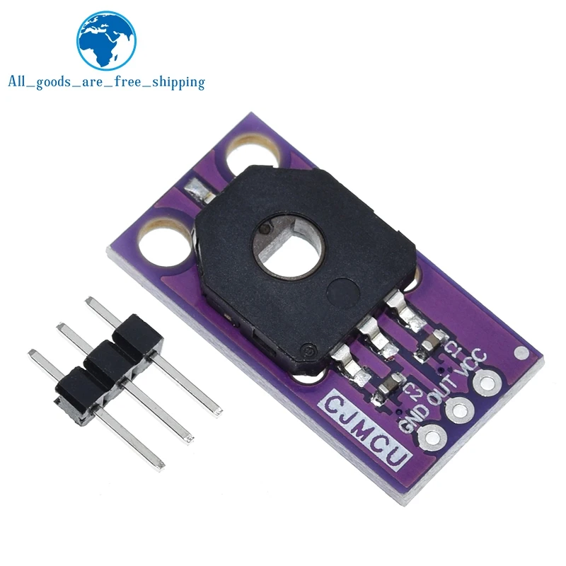 TZT 1/3PCS CJMCU-103 Drehwinkelsensoren Staubdichtes Winkelerfassungs-Potentiometermodul SV01A103AEA01R00 für Arduino – Detail 4