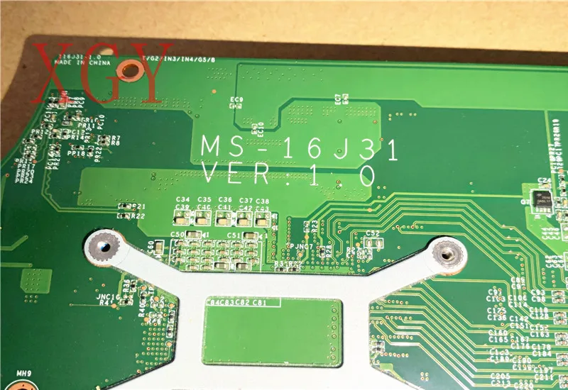 Original PARA MSI GE62 GP62 placa-mãe MS-16J31 SR1Q0 i5-4200H N16P-GT-A2 100% teste OK