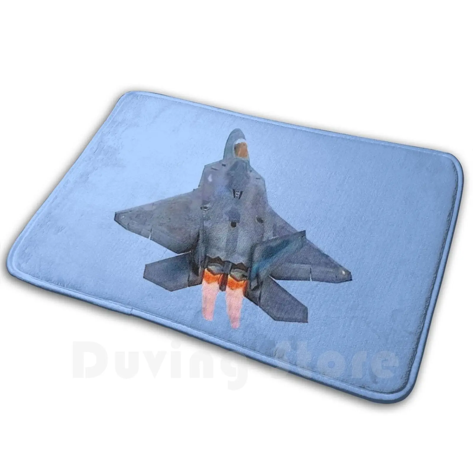 Raptor Jet Usaf Transparent Background Carpet Mat Rug Cushion Soft Usaf Military Jet Fighter Dogfight Iraq Iran Middle East