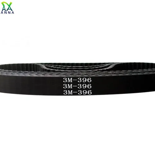 

HTD 3M Timing belt C= 396 399 402 405 width 6/9/10/12/15mm Teeth 132 133 134 135 HTD3M synchronous 396-3M 399-3M 402-3M 405-3M