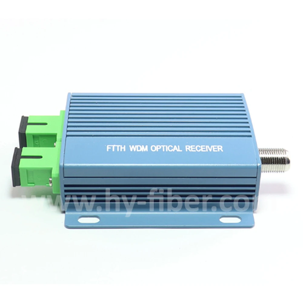 FTTH Passive Receiver CATV Optical Node Mini WDM Converter Without Power One RF Port Triplexer Minimode