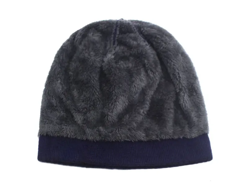 Mode Gestrickte Hut Männer Winter Hüte Für Frauen Skullies Beanies Capentrock Beanie Hut Pelz Gorro Dicke Warme Motorhaube männer Winter Kappe – Detail 7