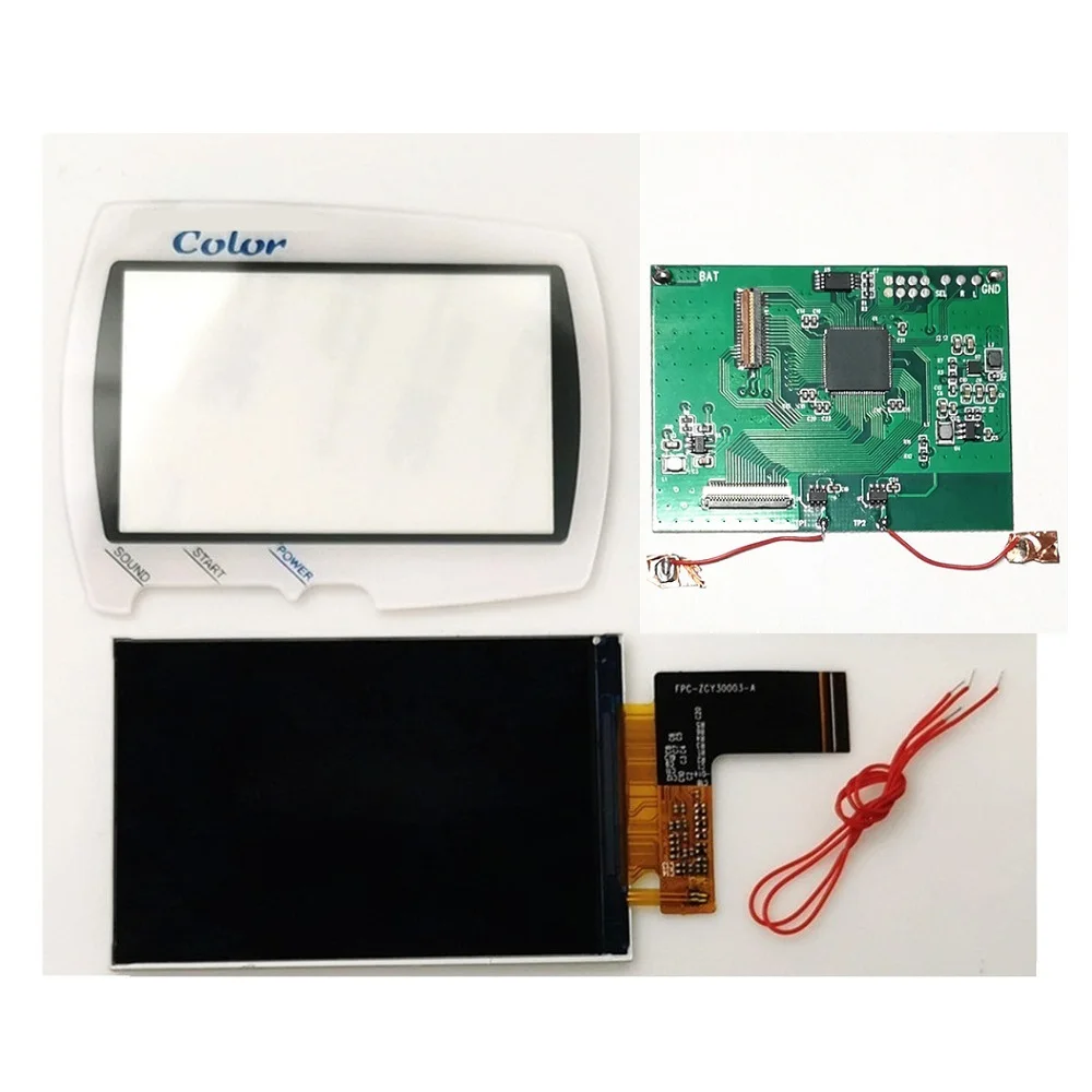 WSC Backlight Brightness Blacklit IPS LCD Screen Kit For Bandai WonderSwan Color Game Console WSC