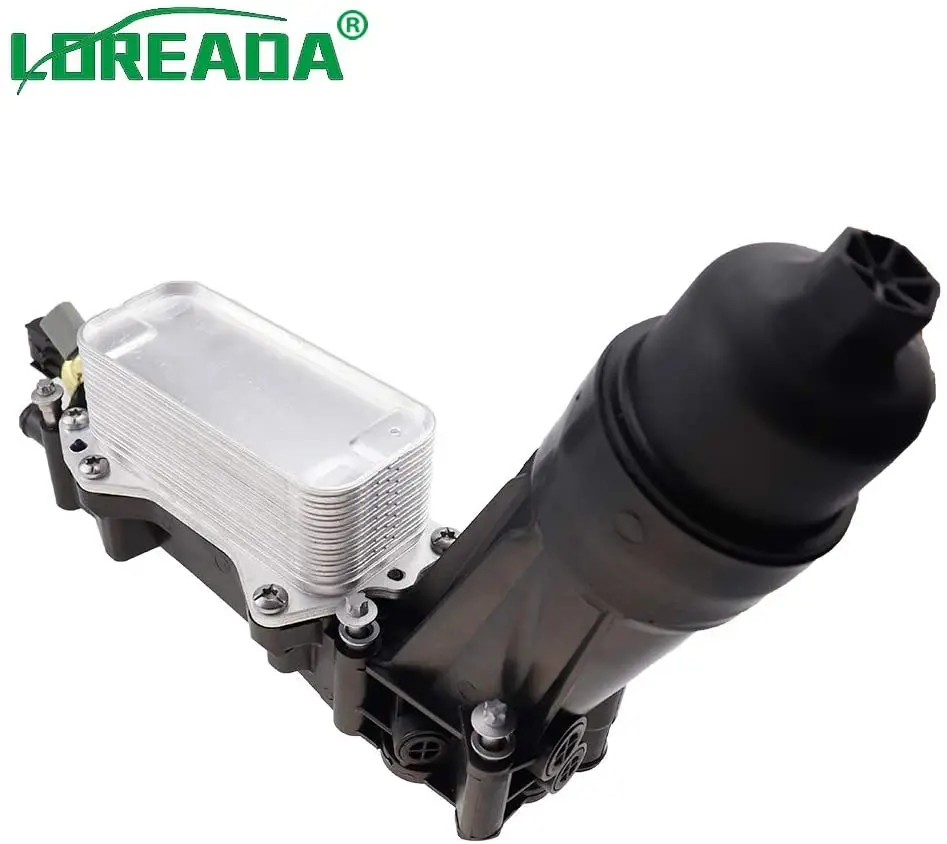 68105583AF Oil Cooler Filter Adapter Housing With Gasket Set For Jeep Chrysler Dodge