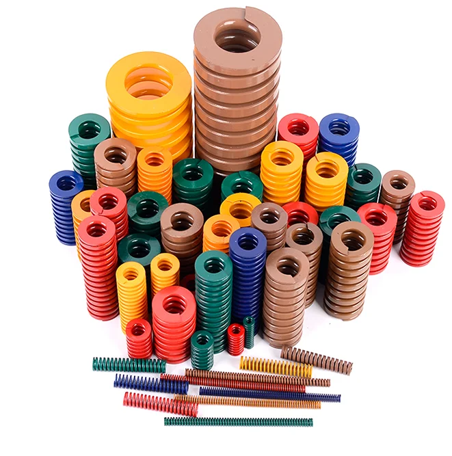 12x6x20/30/35/40/45/50/55/60/65/70/75/80/90/100mm2PcsSpiral Stamping Compression Die Spring red yellow blue green brown