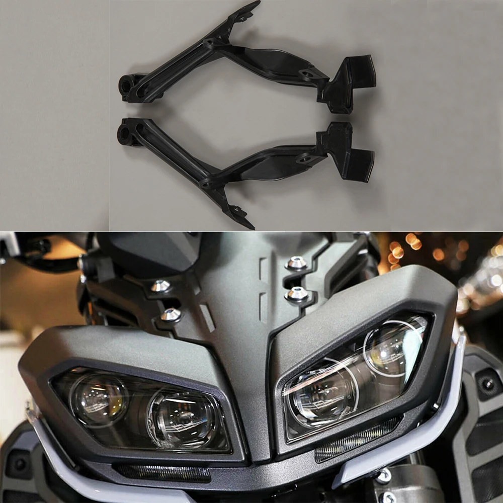 

FZ MT 09 Headlight Front Panel Bracket Fairing Cowl Cover For Yamaha MT-09 FZ-09 2017 2018 2019 2020 FZ09 MT09 Accessories Motor