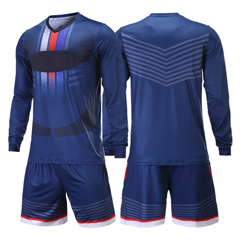 

Soccer Uniform Men'S Long-Sleeve Shirt Children'S Goalkeeper Suit Dragon Gate Football Pants, Football Jersey Custom Printing