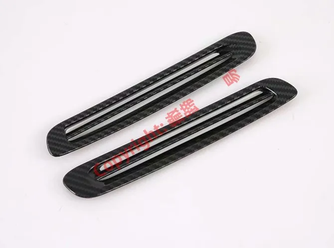 

Углеродное волокно, верхняя крышка вентиляционного отверстия для кондиционера, накладка для Mazda 3 M3 Axela 2019 2020, автомобильные аксессуары, наклейки W4