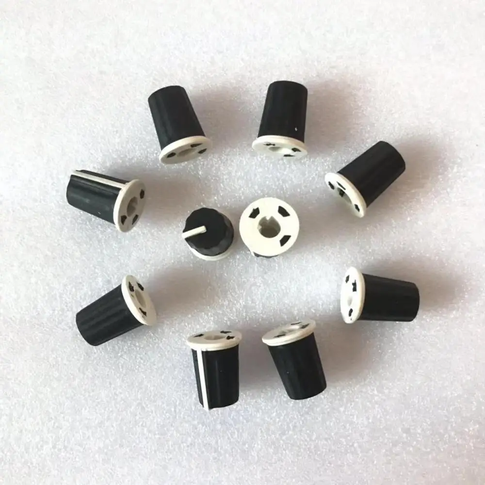 10PCS Replace BLACK EQ Rotary Knob For Pioneer DJ MIXER DJM djm-2000 900 850 750 700 800, - DAA1176 DAA1305 - black color