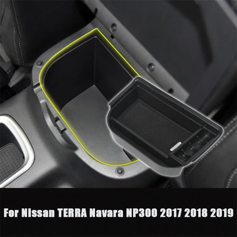 Armrest Box Storage For Nissan Qashqai J11 X-Trail T32 Rogue TERRA Navara NP300 Sylphy Sentra Pulsar Tiida II Maxima A36 Patrol