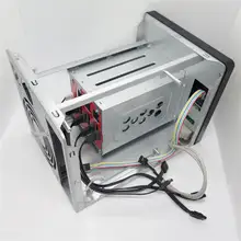 Home NAS Server Chassis 4 Bays Support Mini-ITX Black #5