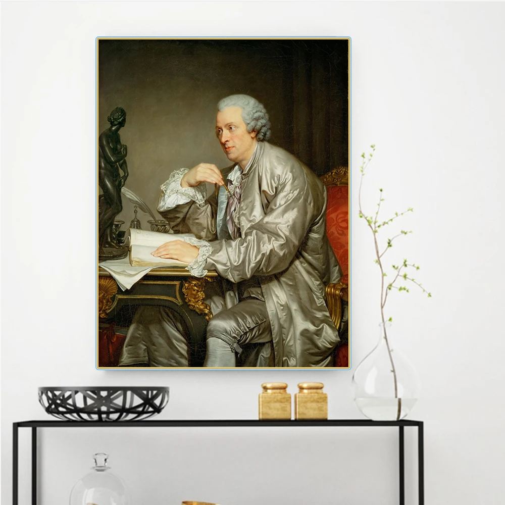 

Citon Jean-Baptiste Greuze《Claude Henri Vatle》Canvas Oil Painting World Famous Artwork Picture Modern Wall Decor Home Decoration