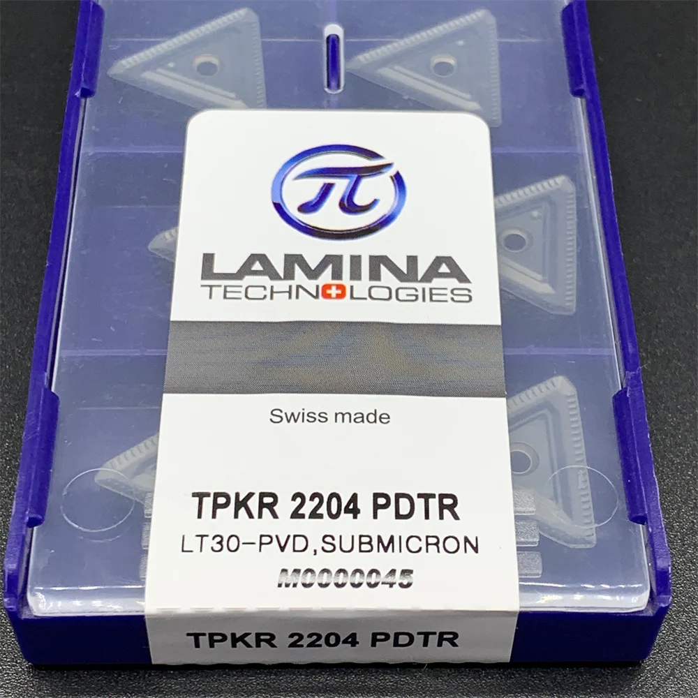 LAMINA TNMG220404/08 NN LT10-PVD herramienta de torneado cilíndrico TPKR220404/8 NN LT10-PVD hoja de carburo PVD TNMG TPKR2204