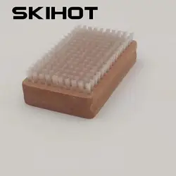 SKIHOT-Escova Nylon para Esqui, Cera e Nylon