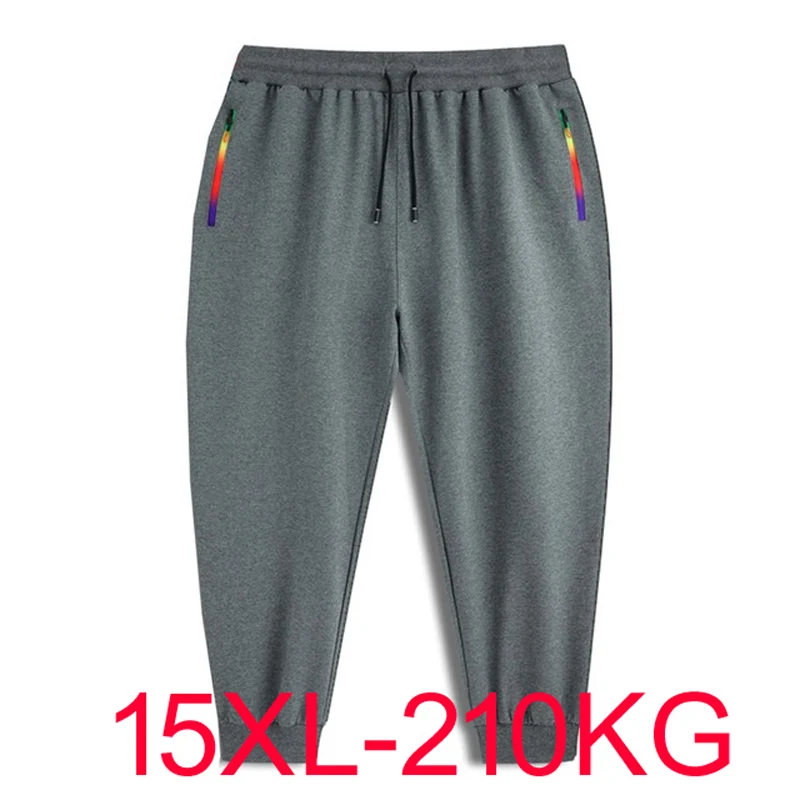 

Large size 10XL 14XL 15XL autumn Winter Men sweatpants sports pants man elasticity sweatpants black high street elasticity pants