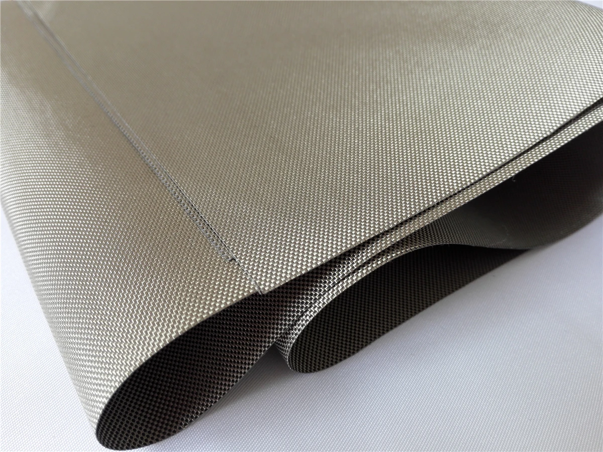 Anti-Radiation EMF Protection Oxford Cloth RF Shielding Conductive Copper Fabric for Bags and Tent Sturdy Durable