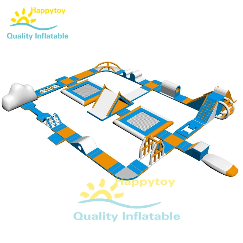 Beach Water Play Equipment Inflatable Aqua Park Splash Water Park