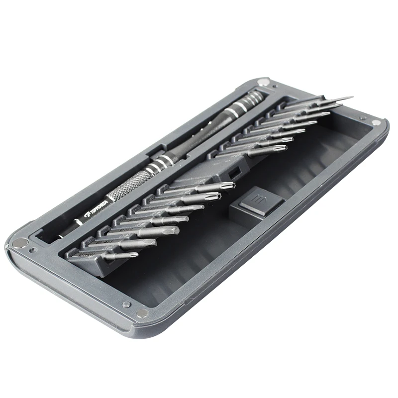 Juego de destornilladores S2 30 en 1, Kit de herramientas manuales de reparación de ordenador portátil y Smartphone, Torx magnético, Phillips, hexagonal, brocas