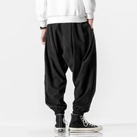 New Autumn Men's Black Pants Hip Hop Streetwear Fashion Jogger Harem Trousers Man Casual Sweatpants Male Pants Big Size M 5XL 3