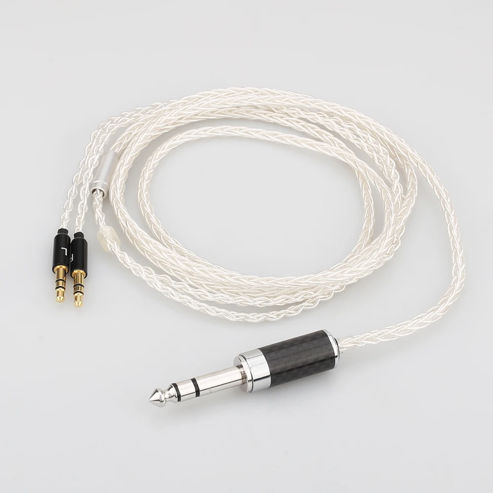 Audiocrast 6.35mm stereo headphone upgraded cable for Beyerdynamic T1 T5P D7100 Z7 D7200 EDX V2