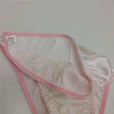 2017 summer ice silk Men\'s underwear briefs sexy panties underpants penis bulge sheer gay erotic