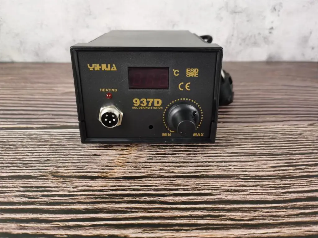 YIHUA 937D spot welder machine Digital LED display soldering station 110V/220V