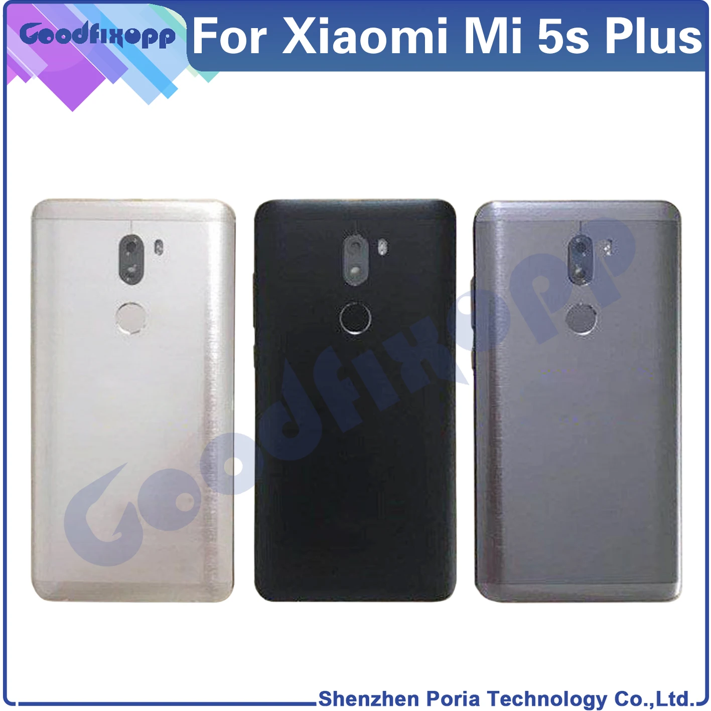 AAA For Xiaomi Mi 5C 5S 5S Plus A1 5X MDG2 MDI2 Housing Shell Cover Battery Cover Back Case Rear Cover For Xiaomi Mi5C Mi5S Mi5X