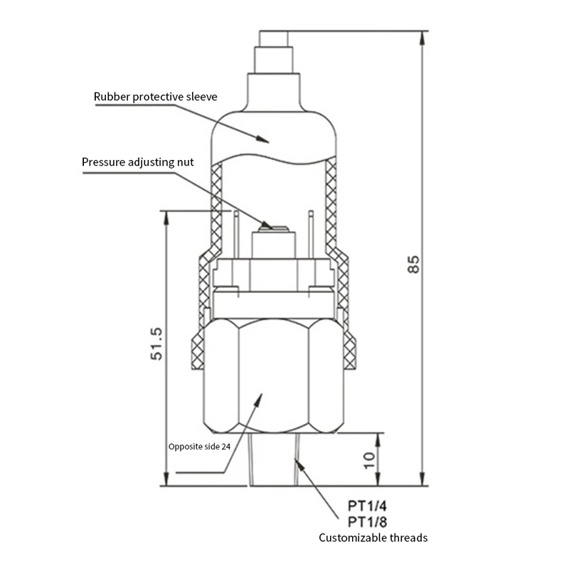 QPM11-NC / QPM11-NO 1/4 \