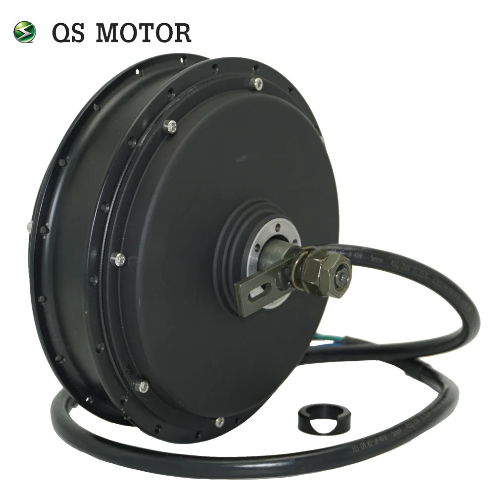 New QSMotor 3000W 72V 205 50H V3I  Customized 175mm Drop-out High Speed Electric Spoke Motor