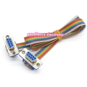 1PCS D-SUB DIDC 9 15 25 37PIN DB9 DB15 DB25 DB37 MALE CABLE D-SUDシリアルポートコネクタアダプターRS232 COM拡張ケーブル 10ベストセールス25ピンコネクタ-8