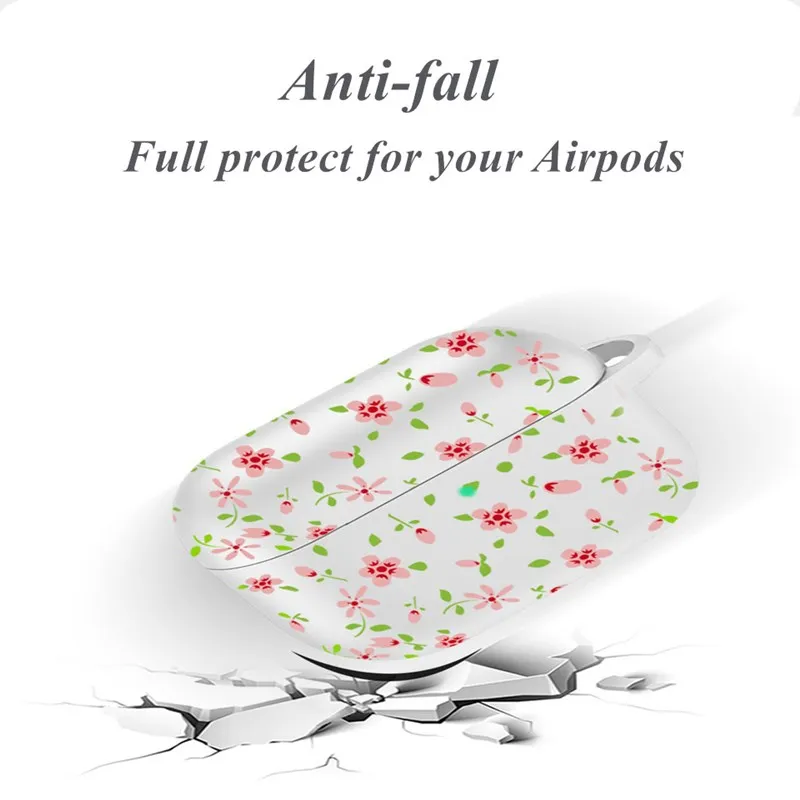 غطاء لجهاز Airpods Pro مصنوع من السيليكون لطيف بطباعة على شكل Airpod 3 سماعات Air Pods 3 ملحقات مزودة بسلسلة مفاتيح Airpods 3 حالات