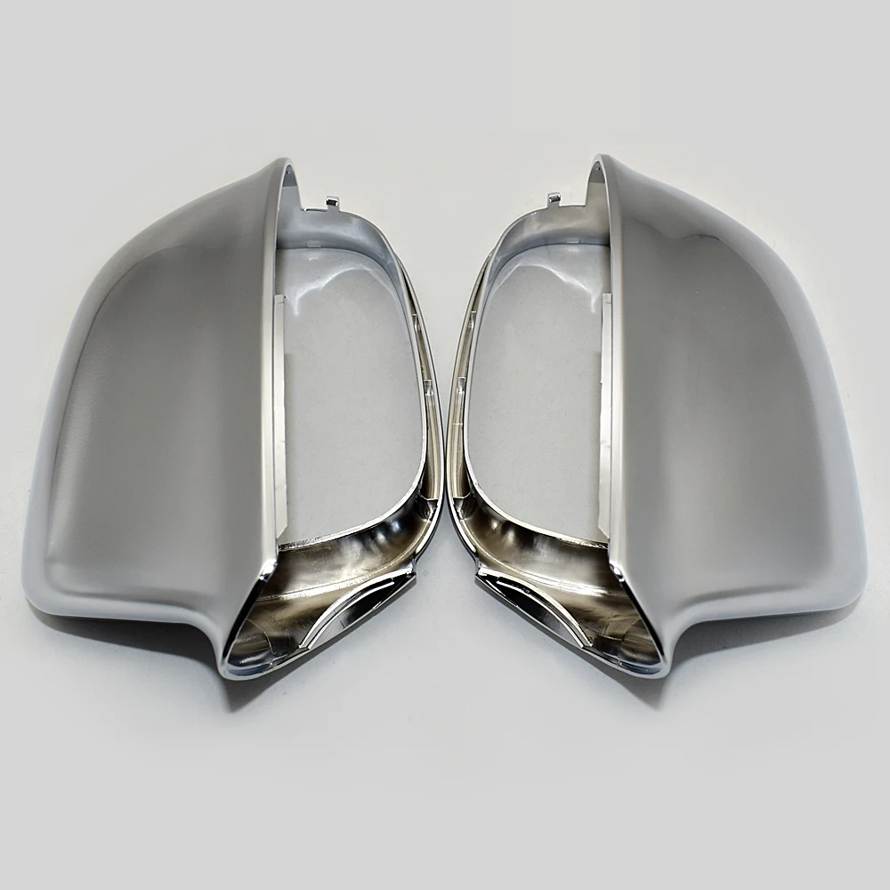 

For Audi Q5 2009-2015 Q7 2009-2017 Matte Chrome Abs Rearview Mirror Shell Cover Side View Protection Cap Wing Mirror Cover